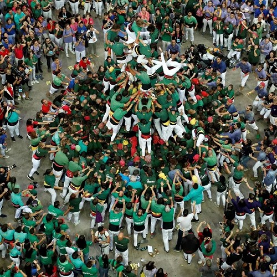 an tuong le hoi xay thap nguoi tai tay ban nha