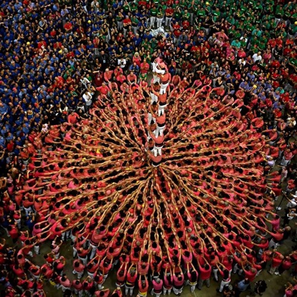 an tuong le hoi xay thap nguoi tai tay ban nha