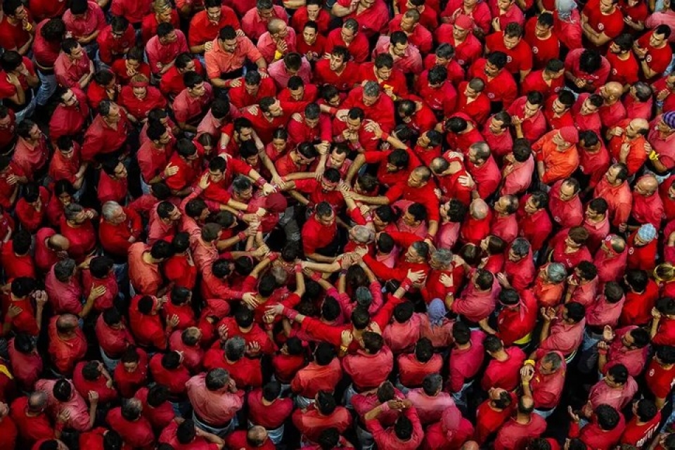 an tuong le hoi xay thap nguoi tai tay ban nha