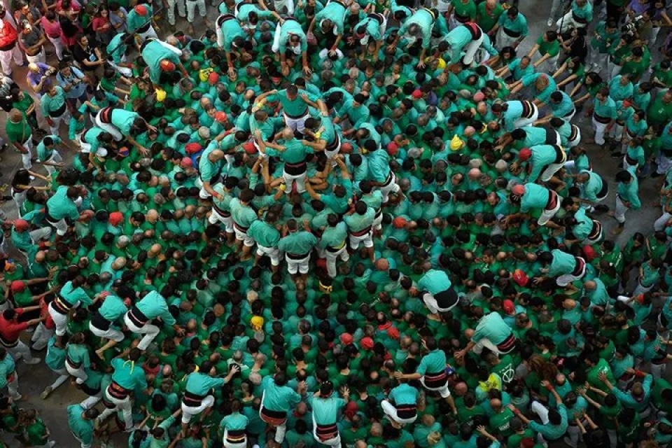 an tuong le hoi xay thap nguoi tai tay ban nha