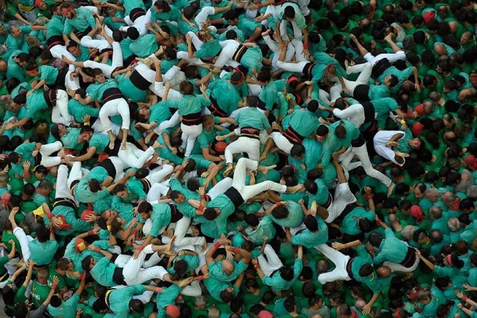 an tuong le hoi xay thap nguoi tai tay ban nha