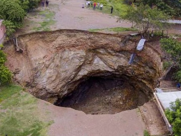 Kinh hoàng những hố tử thần nguy hiểm và đáng sợ trên thế giới