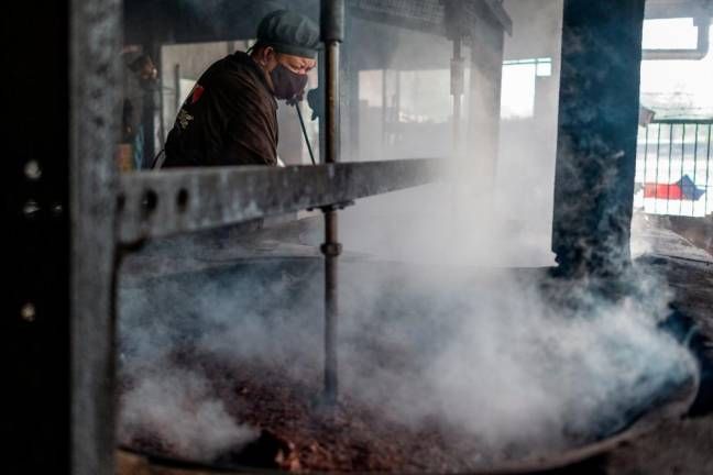 Xưởng chế biến cà phê lâu đời nhất ở Malaysia xuong che bien ca phe lau doi nhat o malaysia