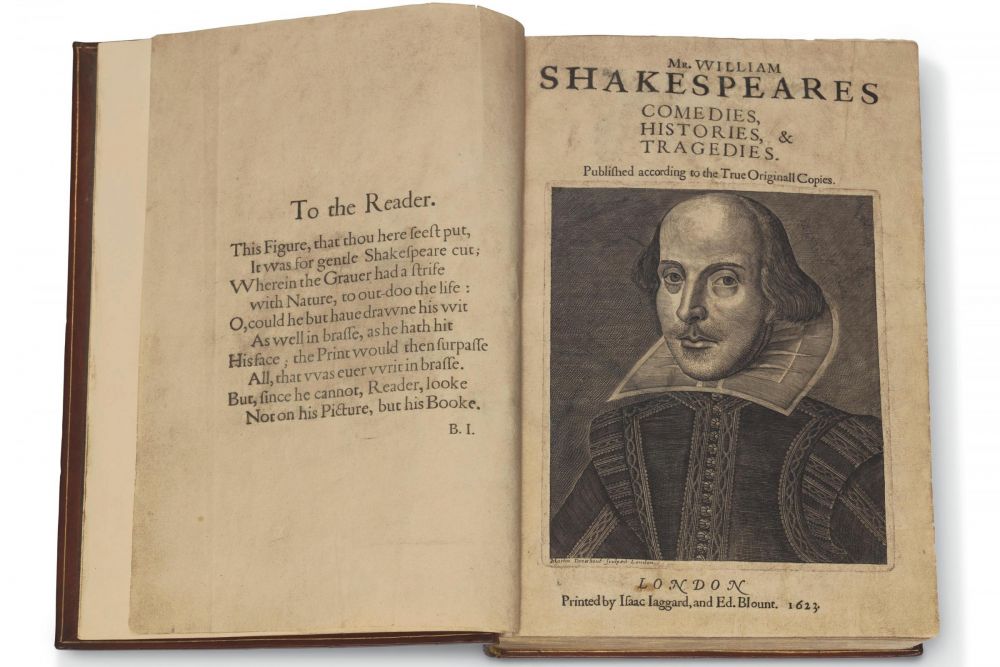 gan 10 trieu usd cho ban sao tuyen tap kich dau tien cua shakespeare