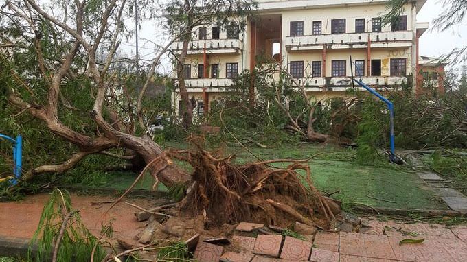 1,7 triệu hộ dân đã bị mất điện do bão số 9