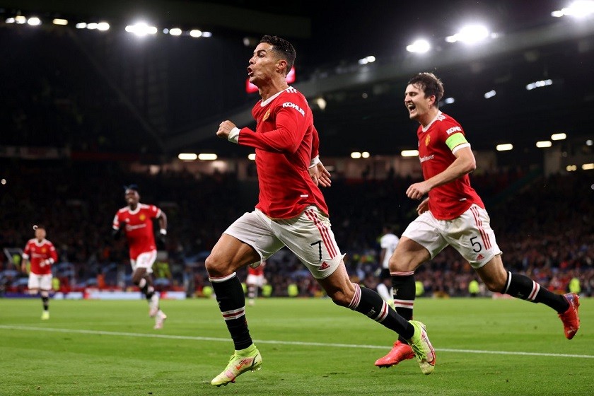 Ronaldo ghi bàn ấn định chiến thắng của Man Utd trước Atalanta và được HLV Solskjae rất hài lòng