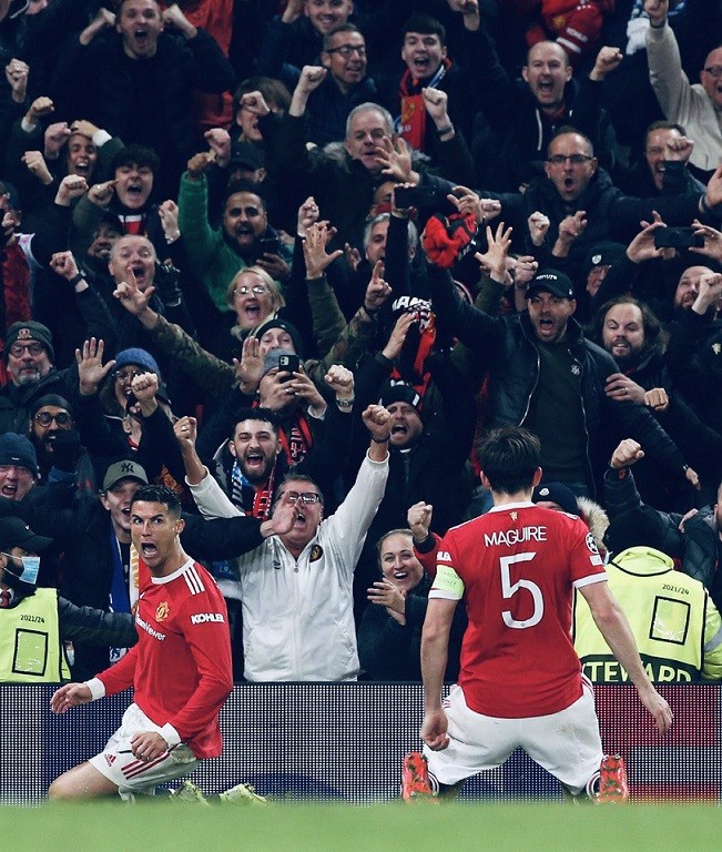 Ronaldo ghi bàn ấn định chiến thắng của Man Utd trước Atalanta và được HLV Solskjae rất hài lòng