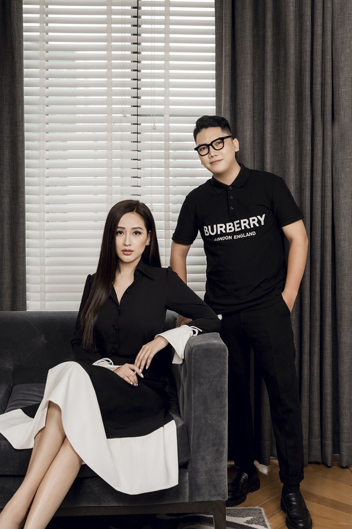 Mai Phương Thúy đẹp không tỳ vết khi làm trang phục màu trắng - đen sang trọng