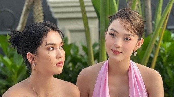 Thời trang dự đám cưới khoe dáng thanh mảnh của ca sĩ Minh Hằng