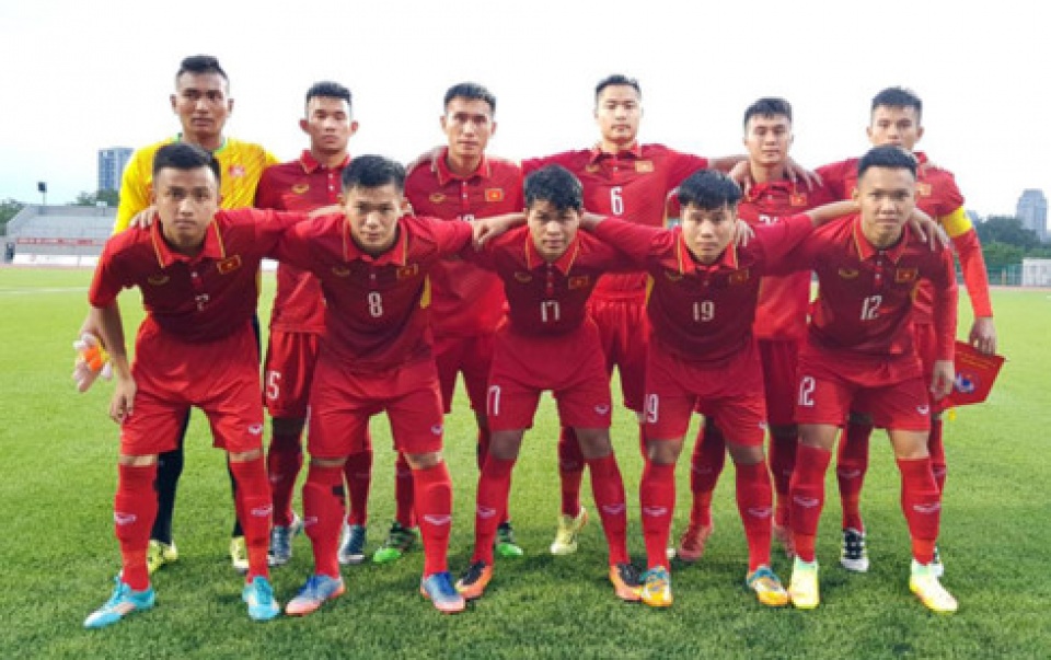 u19 viet nam gianh ve du vck hlv hoang anh tuan van chua hai long