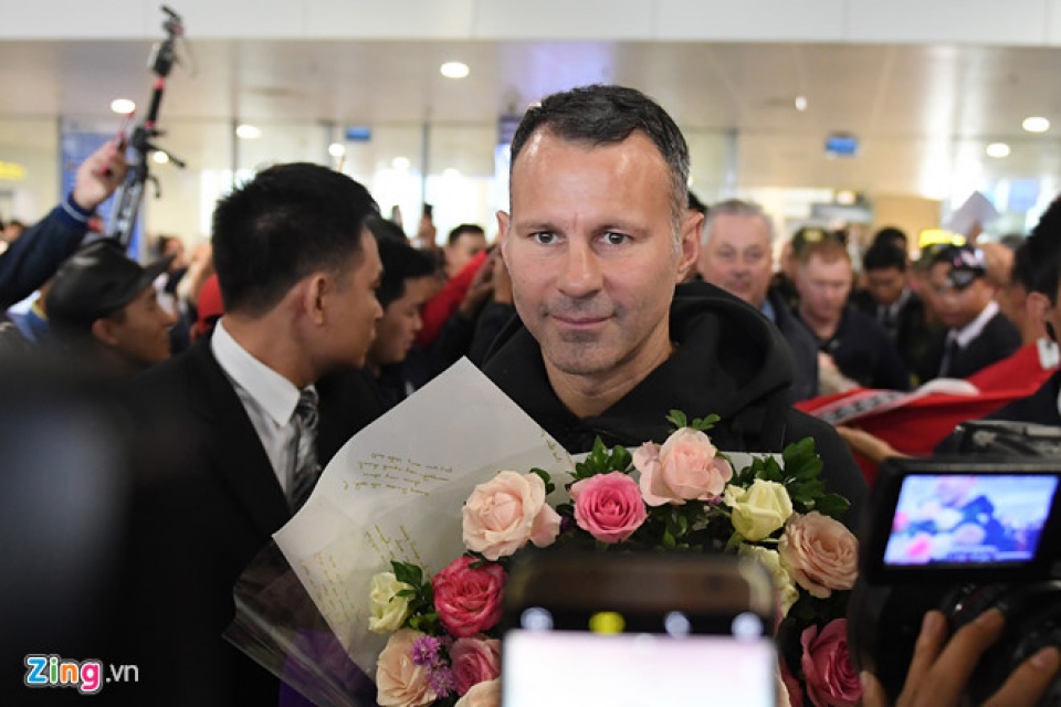 paul scholes va ryan giggs da co mat tai viet nam