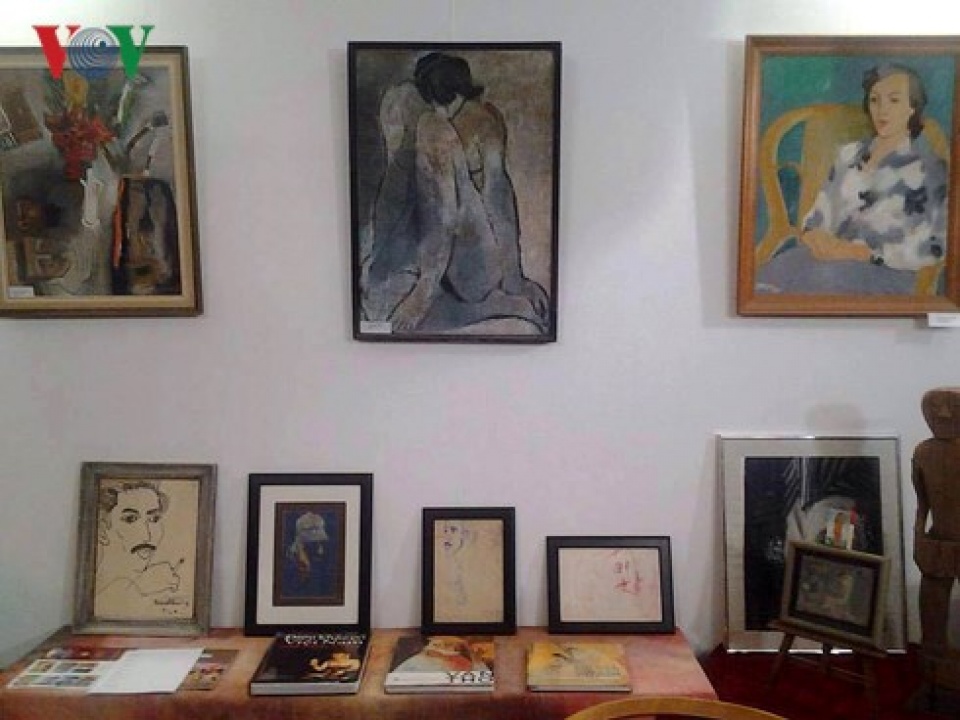 tranh nguyen ban cua bui xuan phai duoc trung bay tai duc