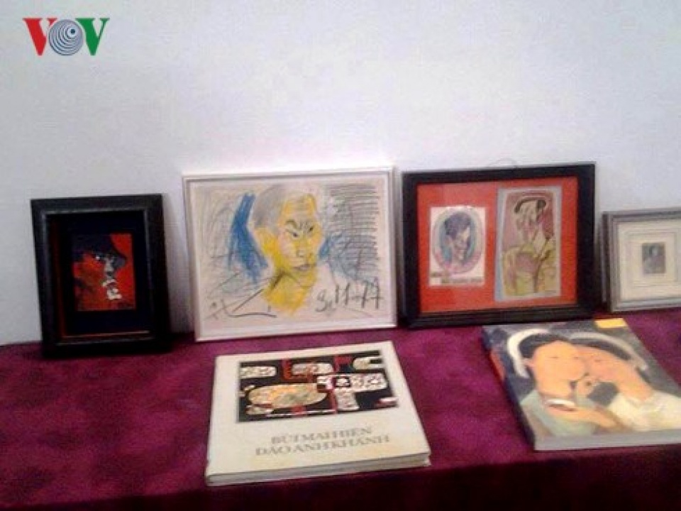 tranh nguyen ban cua bui xuan phai duoc trung bay tai duc