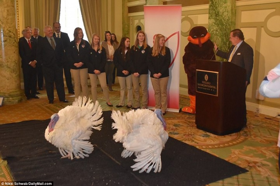 tong thong my lan dau xa toi cho ga tay dip le ta on