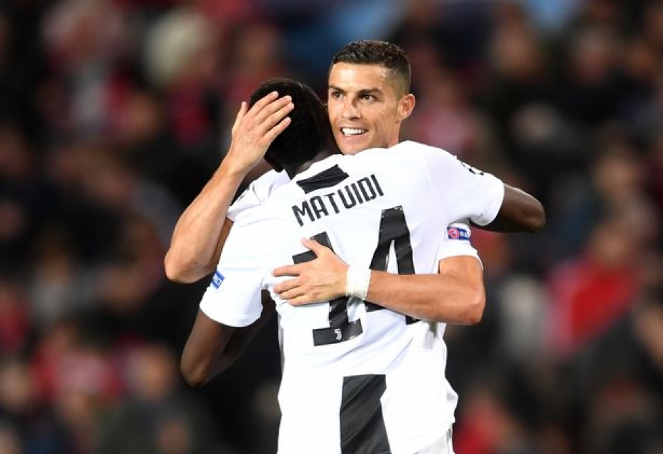 blaise matuidi choang vi su tap luyen dien cuong cua cronaldo