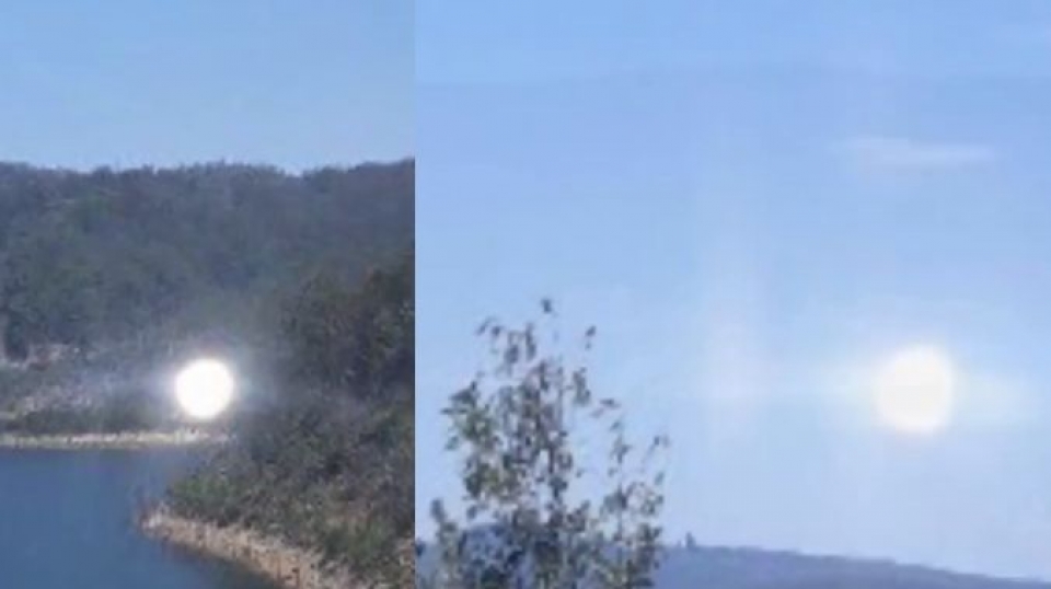 australia nguoi dan cong bo video qua cau anh sang duoc cho la ufo