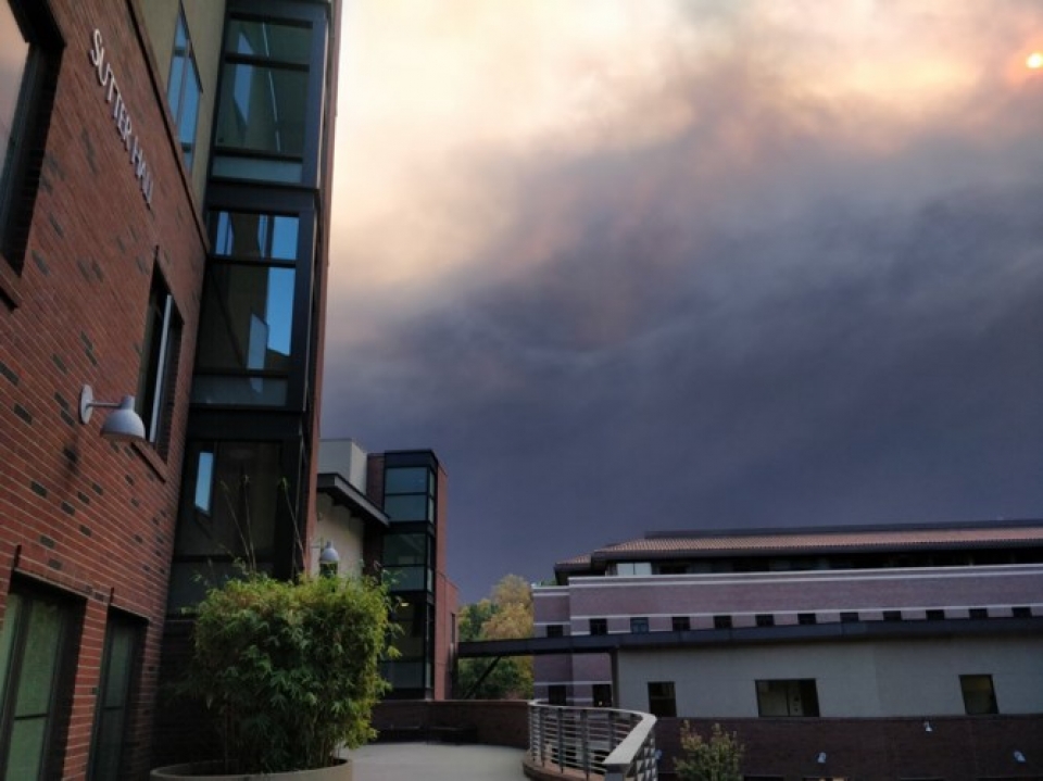 my hang nghin nguoi so tan do chay rung nhu tan the o california