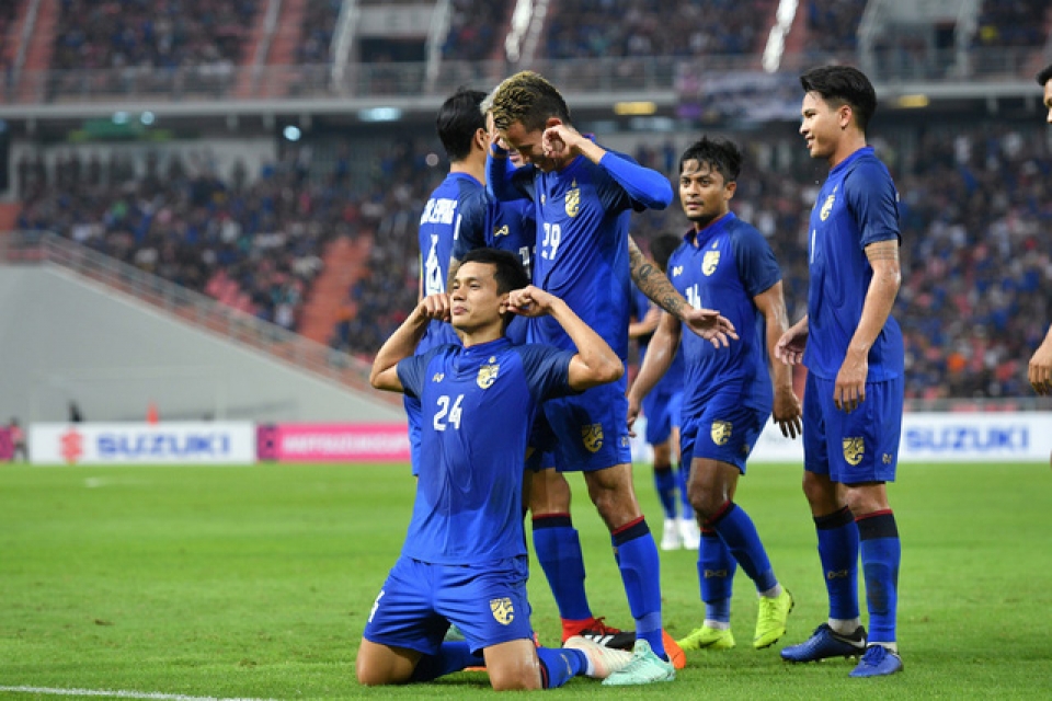 aff cup 2018 thai lan ghi nhieu ban thang nhat viet nam la doi chua thung luoi