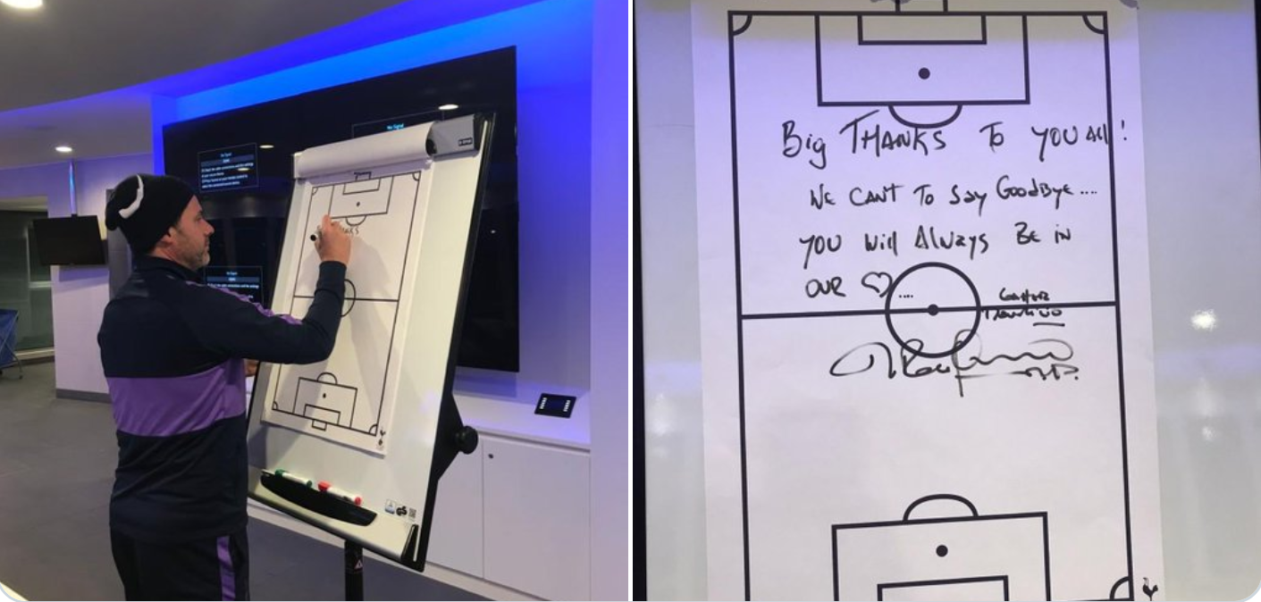 xuc dong voi loi nhan hlv pochettino de lai truoc khi roi tottenham