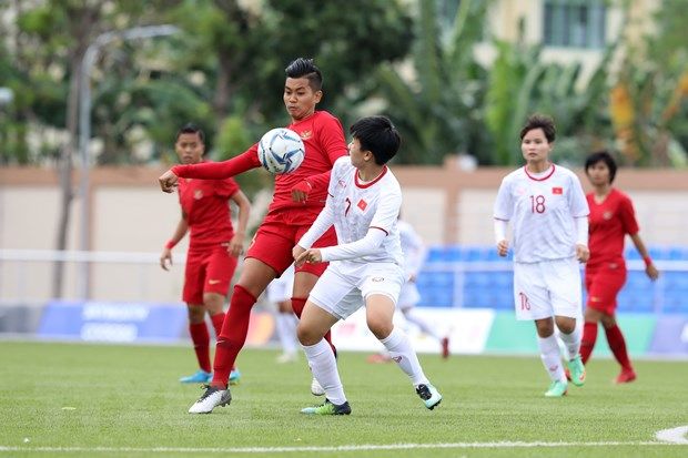 sea games 30 thang dam indonesia doi tuyen nu viet nam vao ban ket