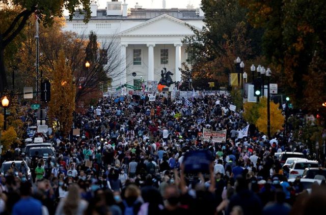 bau cu my 2020 nu cuoi va nuoc mat cua cu tri my sau chien thang cua ong joe biden