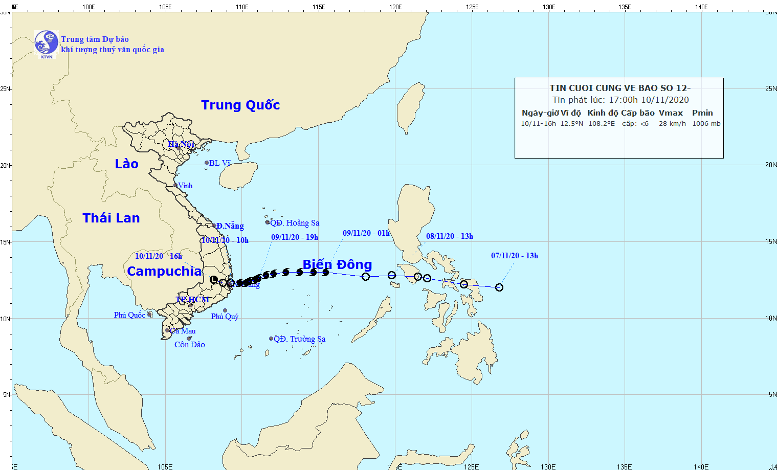 du bao thoi tiet tin cuoi cung ve con bao so 12