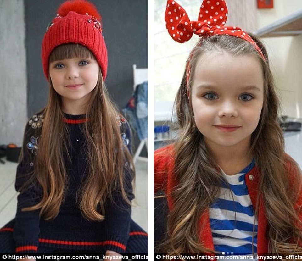 ngo ngang truoc dien mao cua co be xinh dep nhat the gioi