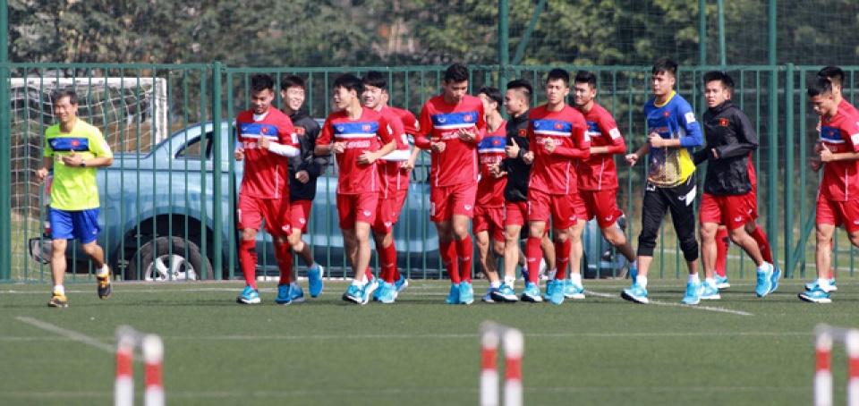 cac doi thu cua u23 viet nam chuan bi nhu the nao truoc m 150 cup