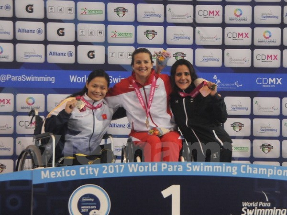 giai boi nguoi khuyet tat the gioi 2017 viet nam gianh 6 huy chuong