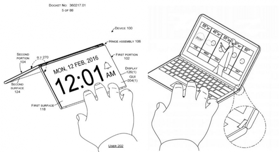lo thiet ke mau may tinh bang co the gap doi cua microsoft