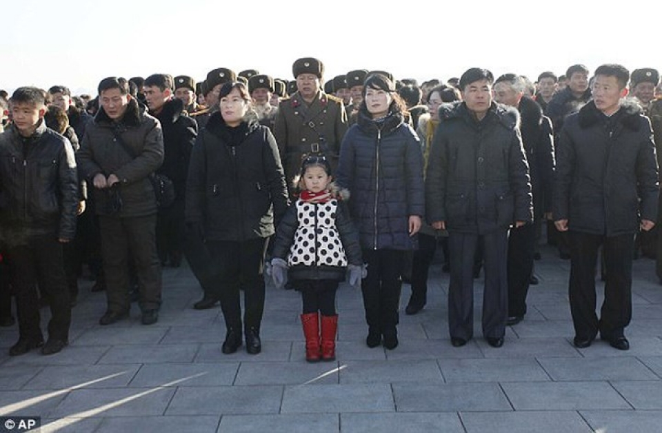 nguoi trieu tien ky niem 6 nam ngay mat ong kim jong il