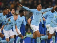 man city gianh tam ve dau tien vao chung ket league cup