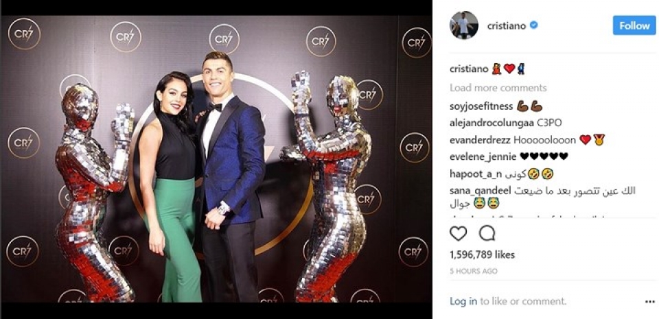 cr7 to chuc tiec mung nam 2017 dai thanh cong