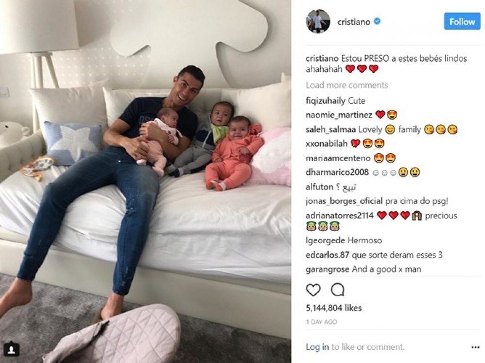 cr7 to chuc tiec mung nam 2017 dai thanh cong