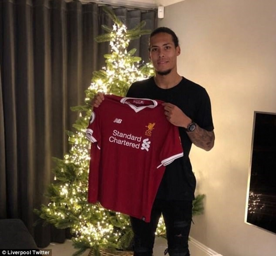 Virgil van Dijk chính thức trở thành hậu vệ đắt nhất thế giới virgil van dijk chinh thuc tro thanh hau ve dat nhat the gioi