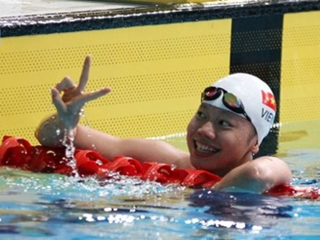 Kình ngư vàng Ánh Viên giành danh hiệu VĐV tiêu biểu toàn quốc 2017