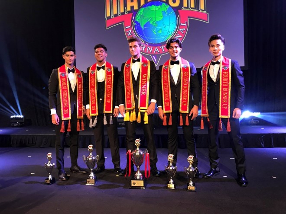 Siêu mẫu Mai Tuấn Anh giành ngôi Á vương 4 Manhunt International sieu mau mai tuan anh gianh ngoi a vuong 4 manhunt international