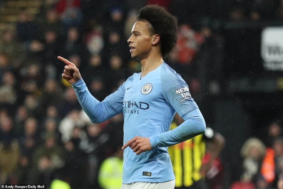 watford 1 2 man city cuoc dao choi cua thay tro hlv pep guardiola