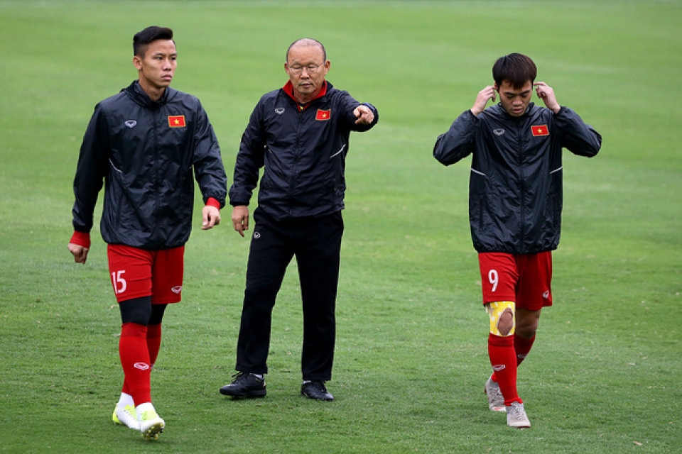 HLV Park Hang-seo "giăng bẫy" chờ Malaysia ở Mỹ Đình hlv park hang seo giang bay cho malaysia o my dinh