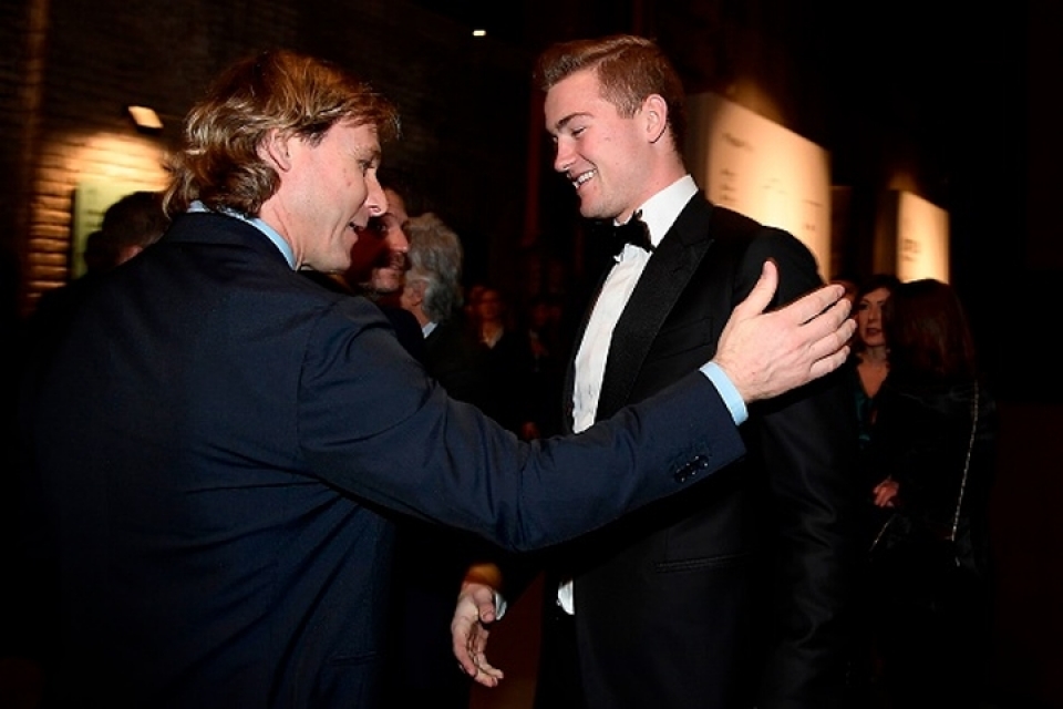 hau ve matthijs de ligt rang ro trong ngay nhan giai cau be vang 2018