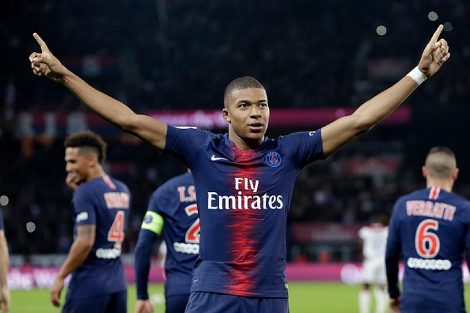 mbappe gianh giai thuong cau thu xuat sac nhat nuoc phap nam 2018