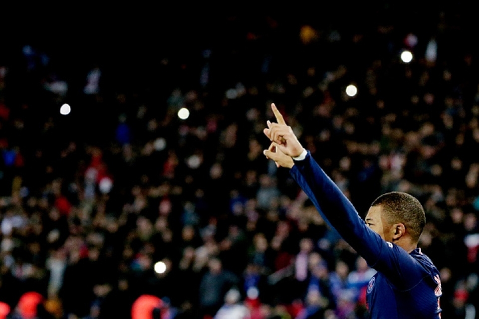 mbappe gianh giai thuong cau thu xuat sac nhat nuoc phap nam 2018