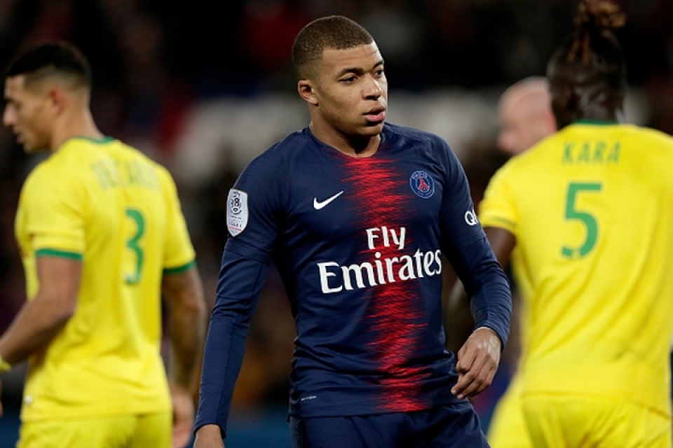 mbappe gianh giai thuong cau thu xuat sac nhat nuoc phap nam 2018