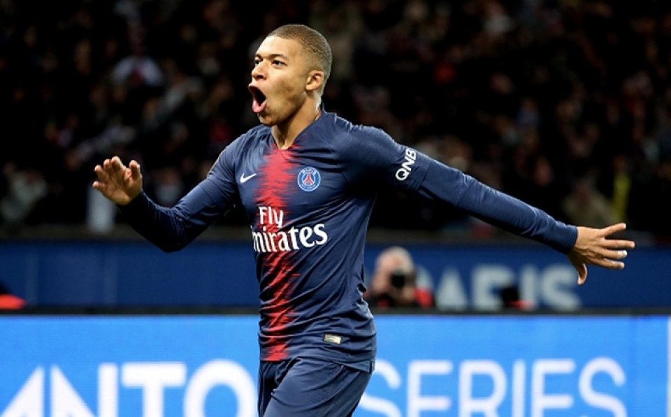 mbappe gianh giai thuong cau thu xuat sac nhat nuoc phap nam 2018