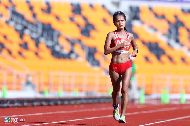 SEA Games 30: Hồng Lệ giành huy chương đầu tiên cho điền kinh Việt Nam sea games 30 hong le gianh huy chuong dau tien cho dien kinh viet nam