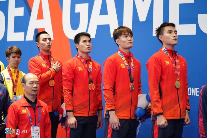 SEA Games 30: Việt Nam giành Huy chương Vàng đồng đội môn kiếm chém sea games 30 viet nam gianh huy chuong vang mon kiem chem dong doi