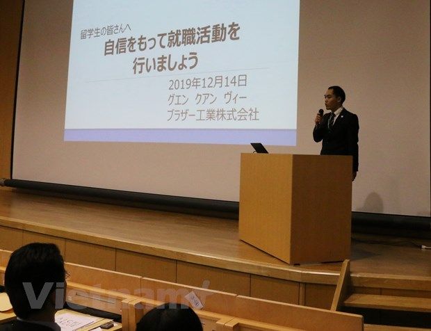 Du học sinh Việt Nam thúc đẩy kết nối với doanh nghiệp Nhật Bản du hoc sinh viet nam thuc day ket noi voi doanh nghiep nhat ban