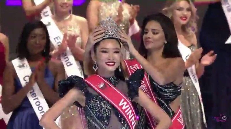 Thanh Khoa đăng quang Hoa hậu Sinh viên Thế giới 2019 thanh khoa dang quang hoa hau sinh vien the gioi 2019