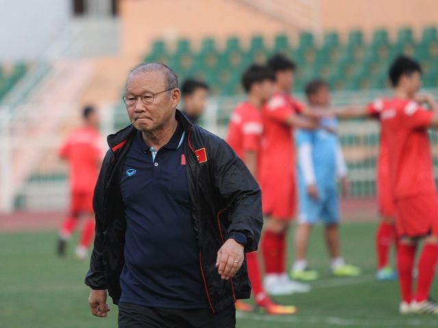 hlv park hang seo tam tu trong ngay u23 viet nam tap trung cho giai u23 chau a