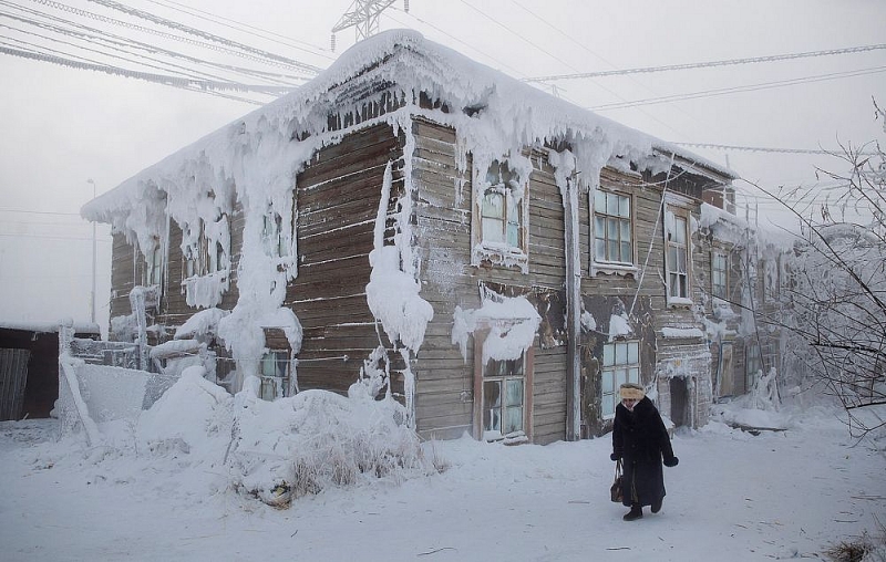 Cuộc sống ở vùng đất lạnh giá nhất thế giới: Rét tê tái quanh năm, trường học chỉ đóng cửa khi -52 độ